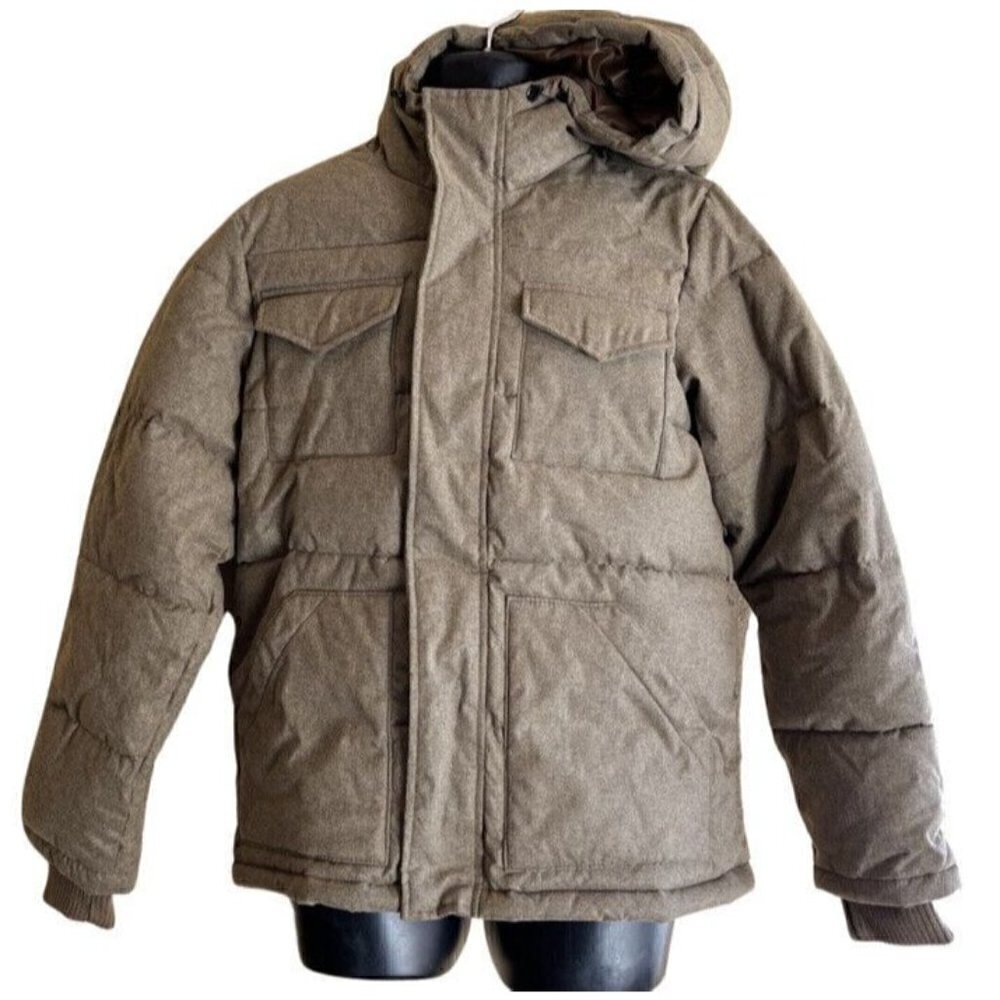 OLD NAVY HERITAGE Wide Channel Puffer Utility Coat Jacket NWT Men's Size Small - Picture 11 of 16